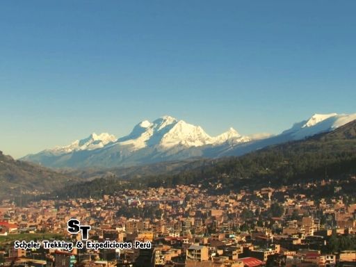 Huascaran visto desde Huaraz